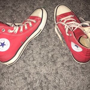 red high top converse